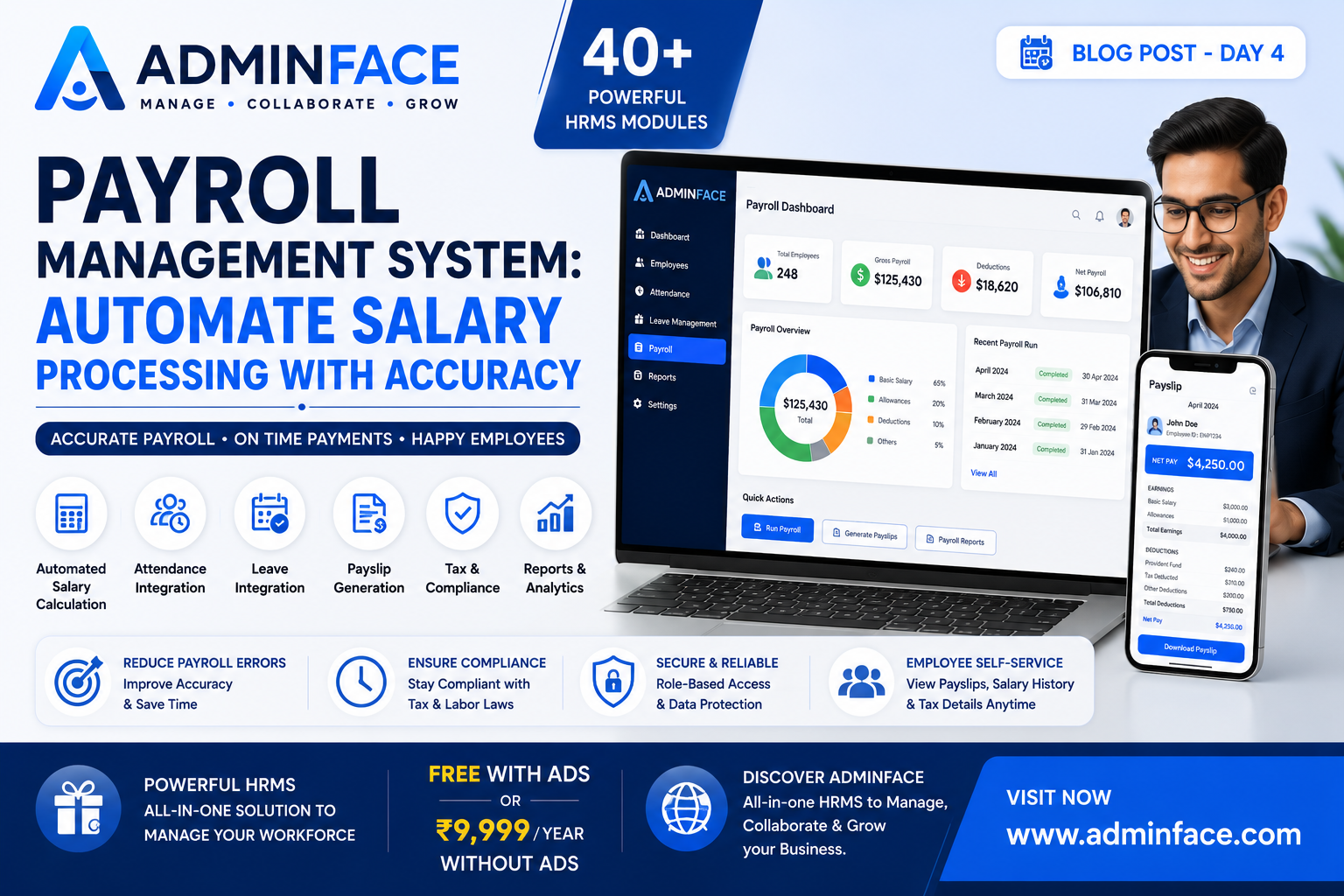 Payroll Management System: Automate Salary Processing with Accuracy