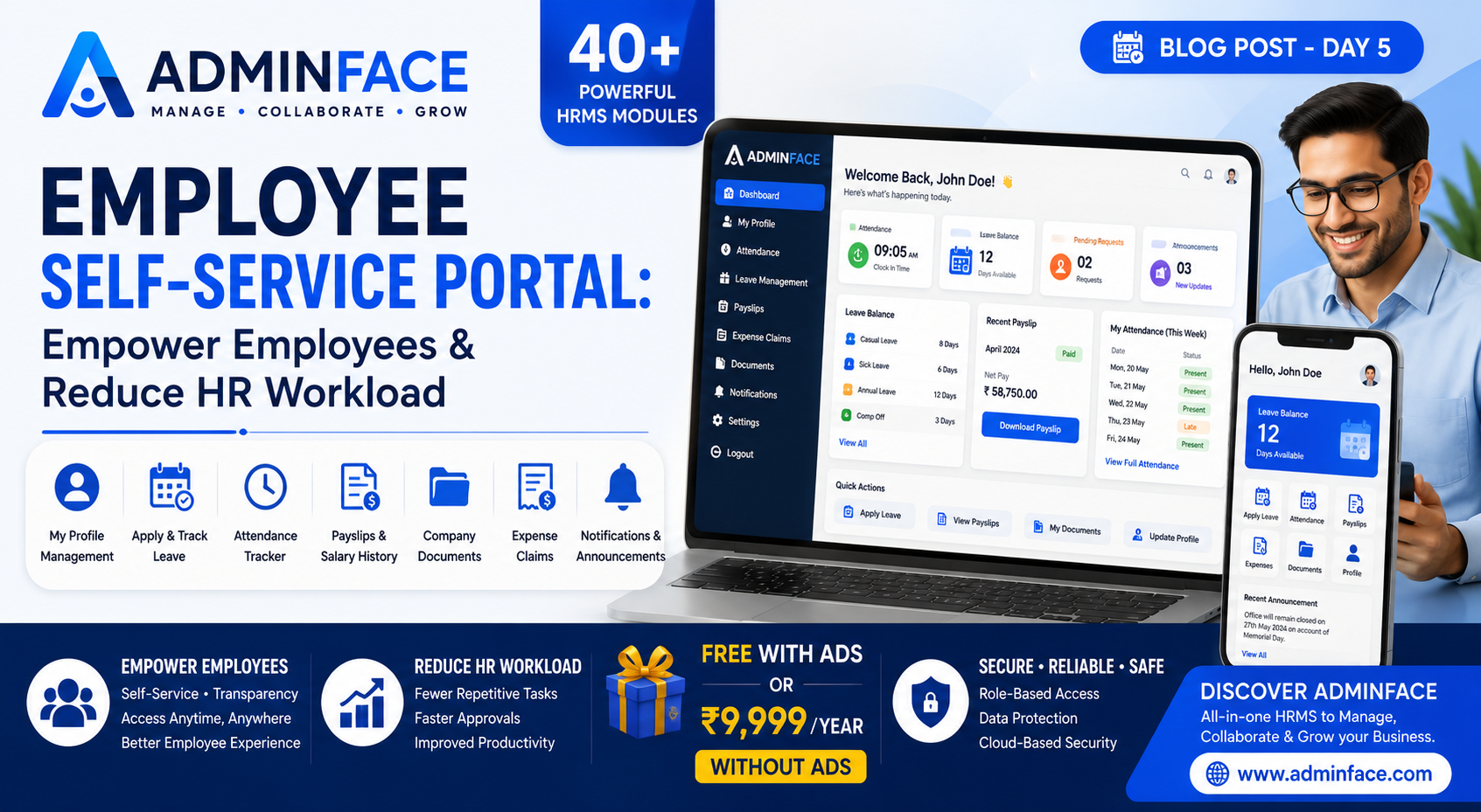 Employee Self-Service (ESS) Portal: Empower Employees & Reduce HR Workload